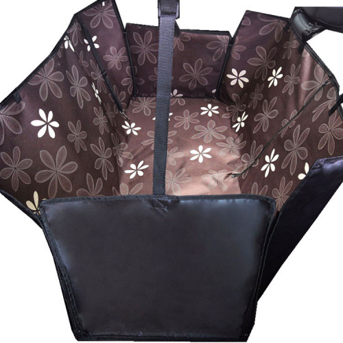 Car rear seat double-row pet mat dog cushion, car back seat Oxford fabric waterproof pet car dog mat