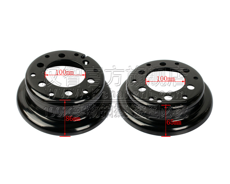 Anillo de acero de carretilla elevadora 6 agujeros accesorios de carretilla elevadora Heister 18 * 7 - 8 / 100 * 135 * 50 cubo de neumáticos red de llanta