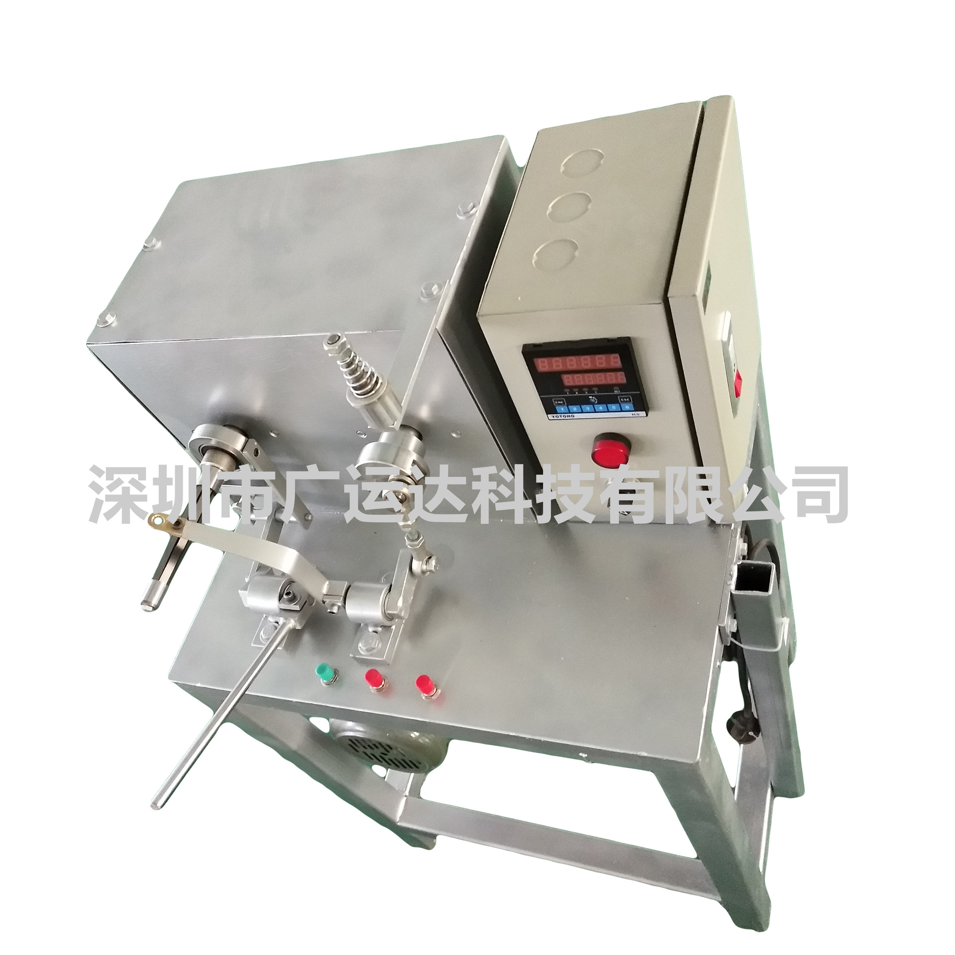 拉菲草纸绳绕卷机 纸绳橄榄球机 半自动打纸绳球机