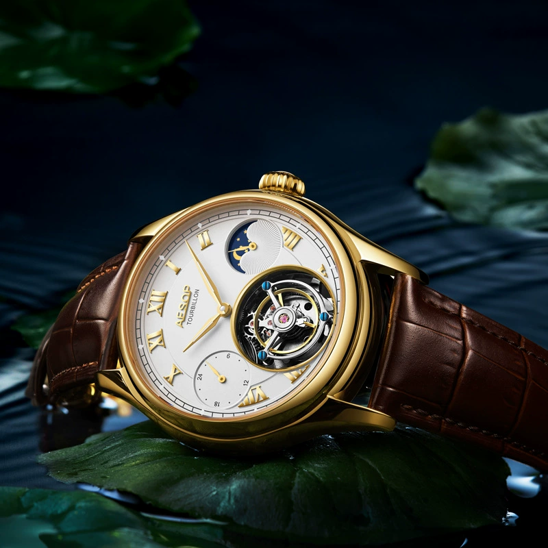 AESOP Isso Tandshair часы 2024 новое ручное Tusso Rotary подарок мужчинам 7020