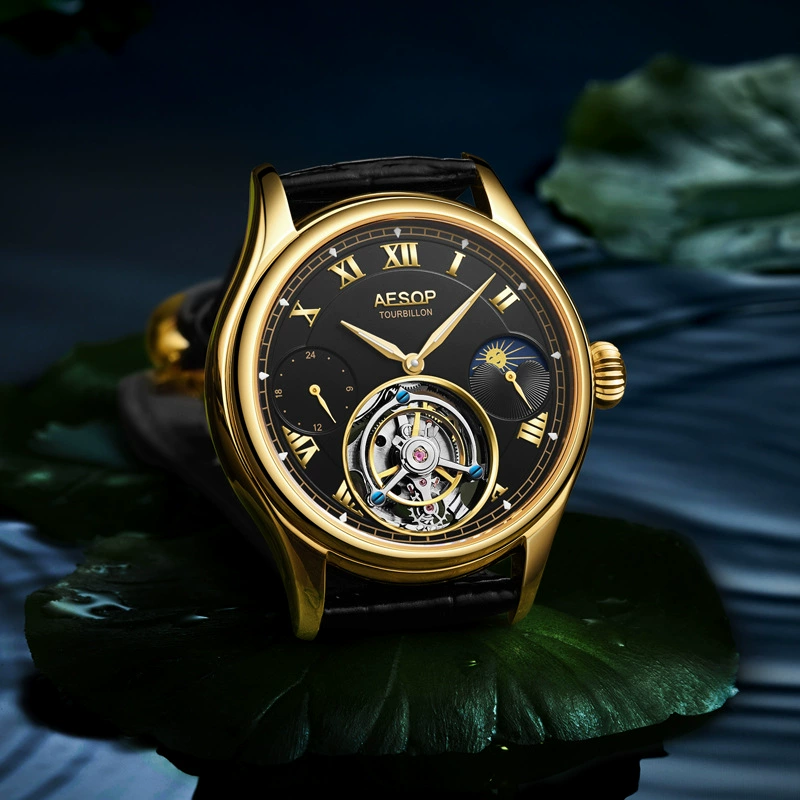 AESOP Isso Tandshair часы 2024 новое ручное Tusso Rotary подарок мужчинам 7020
