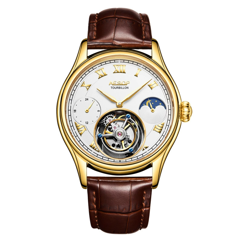 AESOP Isso Tandshair часы 2024 новое ручное Tusso Rotary подарок мужчинам 7020