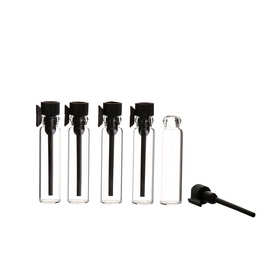 1ml2ML3M透明玻璃滴棒瓶迷你精油滴管瓶香水小样试用装分装瓶空瓶