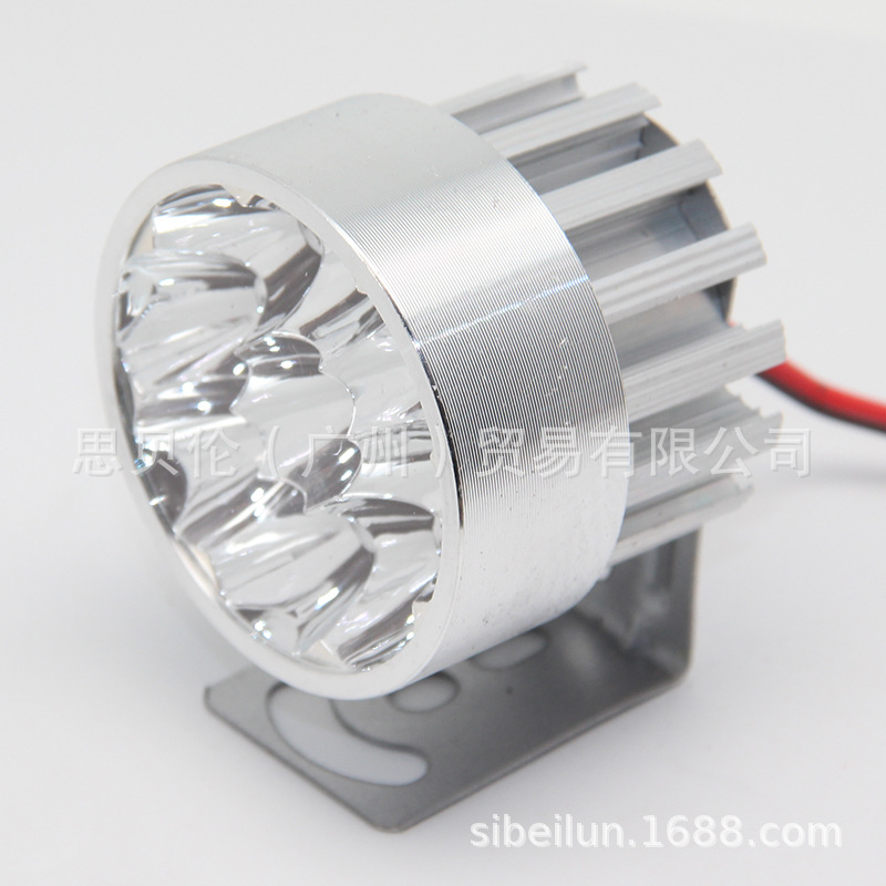 Motocicleta vehículo eléctrico de alta potencia nueve cuentas lámpara externa lámpara modificada lámpara LED9-bead 12-80V