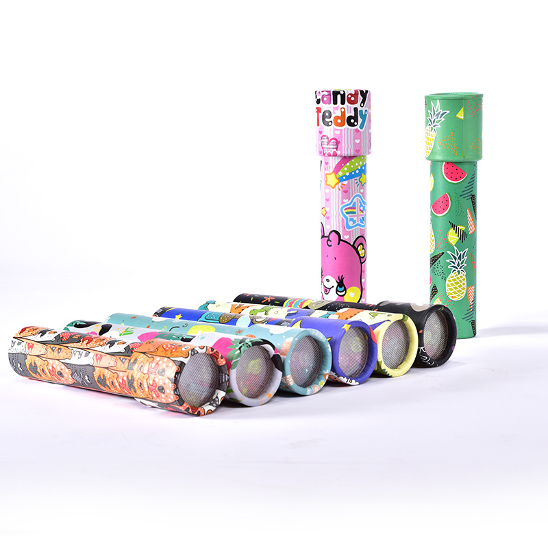 Cartoon big rotating magic variable kaleidoscope, toy for kindergarten, new collection