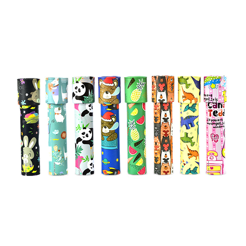 Cartoon big rotating magic variable kaleidoscope, toy for kindergarten, new collection