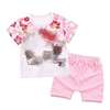 Children's T-shirt suitable for men and women, shorts, set, clothing, children's clothing, 2021 collection