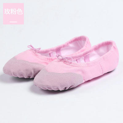 Zapatos de baile para niños Zapatos de ejercicio de suela blanda para mujer Zapatos de garra de gato de yoga Zapatos de baile para adultos rojos Zapatos de ballet blancos image 12