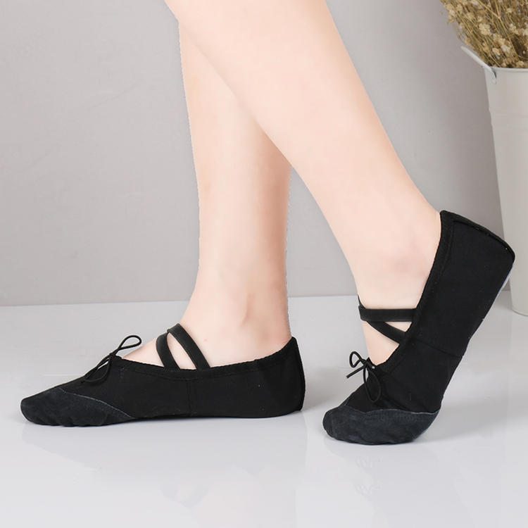 Zapatos de baile para niños Zapatos de ejercicio de suela blanda para mujer Zapatos de garra de gato de yoga Zapatos de baile para adultos rojos Zapatos de ballet blancos