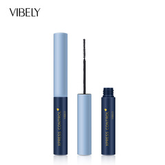 VIBELY Mini Fine Tube Lengthening Waterproof Eyeliner Mascara, Dense and Long-Lasting Sweatproof No Smudge Easy to Use Eyeliner