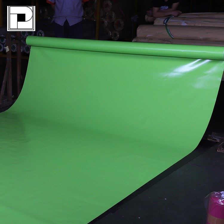 柏拉图厂家供用PVC夹网布840D推拉蓬布卡车篷布户外帐篷面料批发