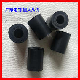 定制工程用橡胶垫 黑色丁腈橡胶垫圈 圆柱形橡胶垫 橡胶减震垫