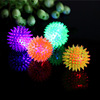 Flashing elastic massage ball for jumping, toy, makes sounds, family style, pet, wholesale