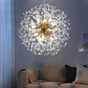 Scandinavian modern creative ceiling lamp for bedroom, lights for living room, clothing, crystal pendant