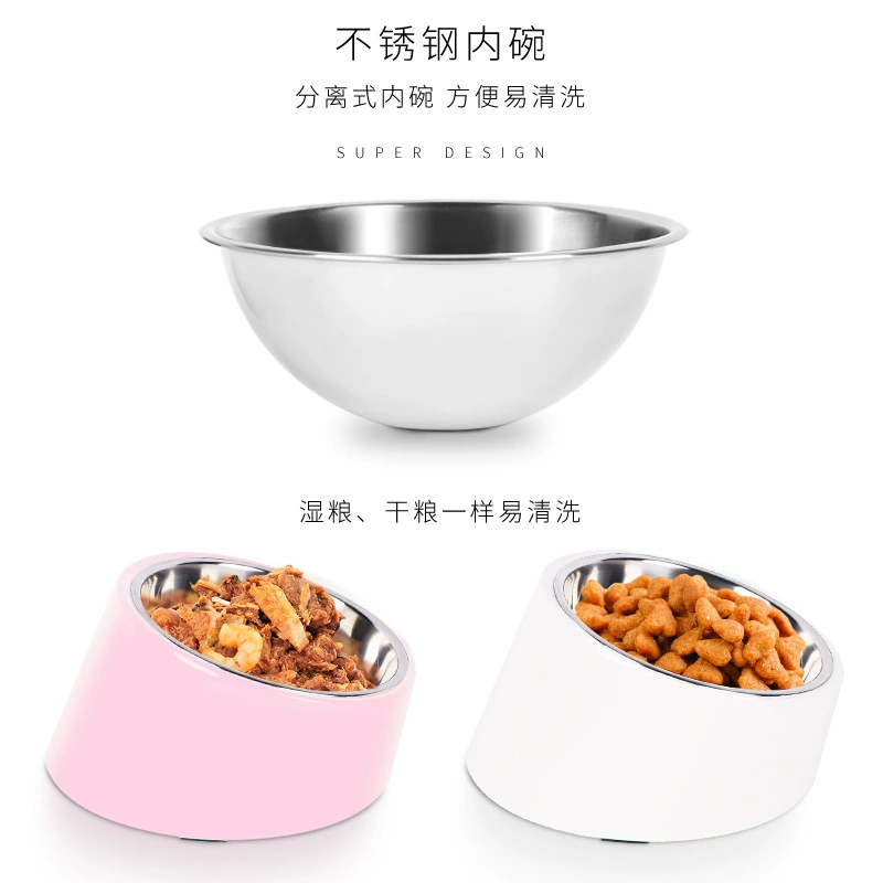 Silled миска для собаки миска для кошки, изделия из нержавеющей стали, двойной слой, миска для собак и кошек
