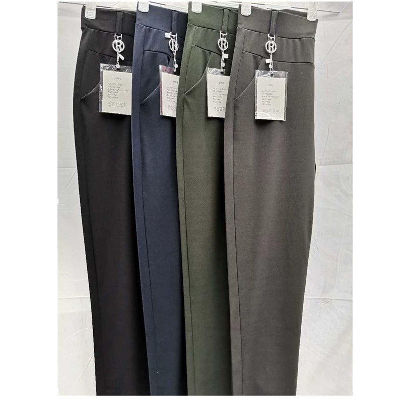 Одежда для мам, осенняя новинка, одежда для женщин среднего и старшего возраста, леггинсы больших размеров с высокой талией, средней толщины, эластичные длинные брюки, женские повседневные брюки.