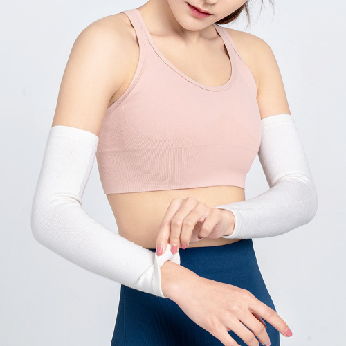 Cotton arm sleeves for men and women, long sleeves, spring and summer thin air-conditioned room wrist protectors, elbow protectors, arm joint warmer fake sleeves