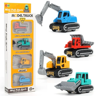 Модели строительной техники из сплава 1:64 4 шт