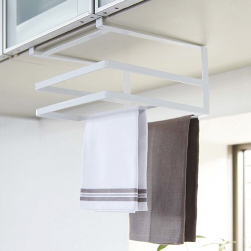 Kitchen storage rack wall-mounted punch-free chopping board rack cutting board rack chopping board rack under cabinet hanging storage rack pot lid rack