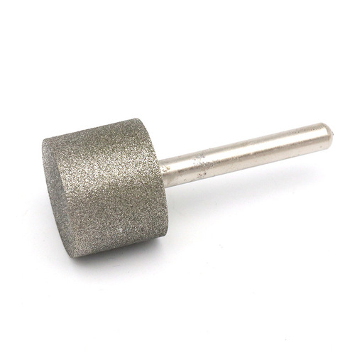 Cylindrical diamond grinding rod polishing needle jade carving agate jade grinding needle engraving tool 3/6mm handle