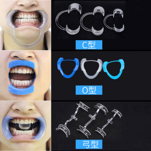 Dental mouth prop, plastic mouth expander, oral expander, jaw openers, mouth stretchers