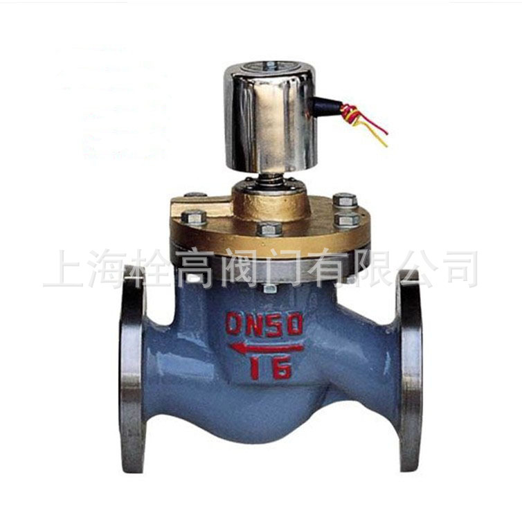 供应 ZQD法兰铸钢蒸汽电磁阀门 常开/常闭水用电磁阀DN15-DN200