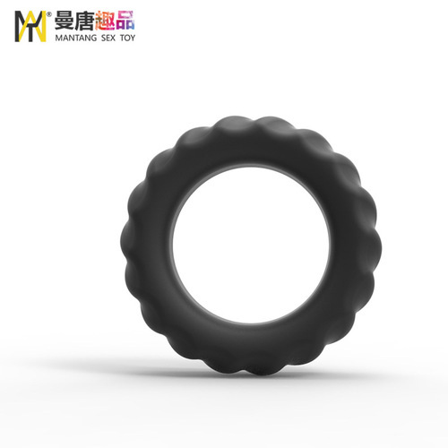 Amazon New Product Anti-Reflux Exercise Locking Preputial Ring Penis Vibrating Ring Novelty Product For Men Silicone Penis Ring