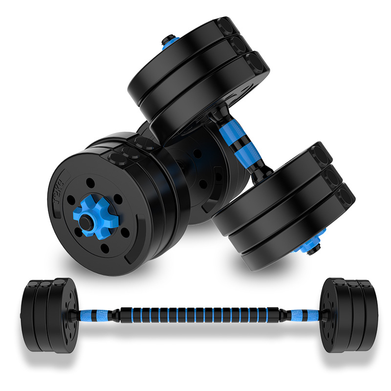 Kais Dumbbells Pure Iron for Men and Women Home Fitness Equipment 20/30 kg Barbell Adjustable and Detachable