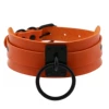 (black circle) orange
