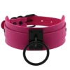 (Black circle) rose red