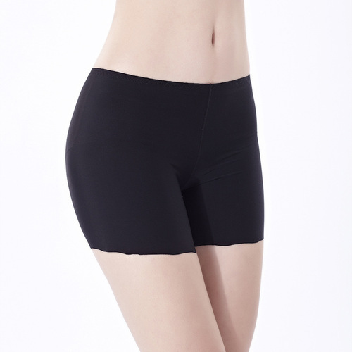 Manufacturer of ice silk lotus leaf three-piece underwear, one-piece seamless, women's leggings, anti-exposure safety pants