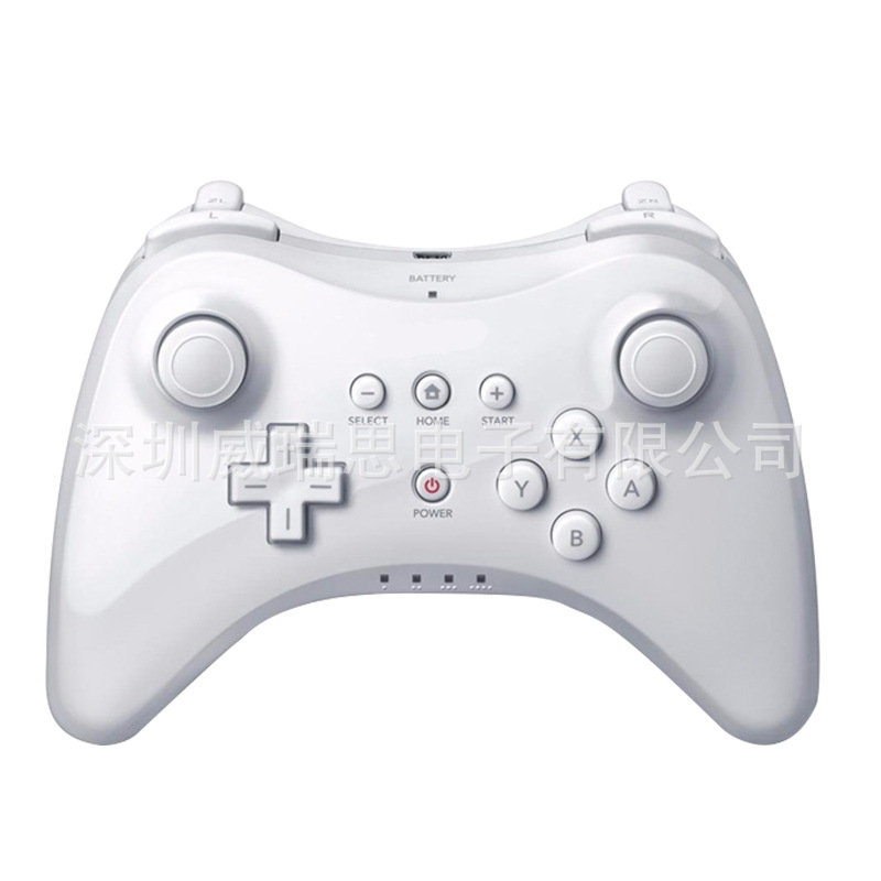 Compatible con Wii U host Wii U Pro inalámbrico Bluetooth GamePad Negro Blanco