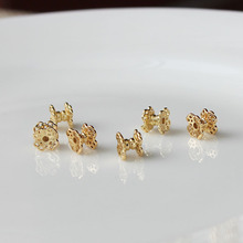 �������14k����ɫ�U�ջ��M�A6mm���и���diy�Ʒ������l