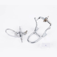 牙科鋅合金咬合架齒科簡易咬合架 技工頜架咬合架大中小鋅合架