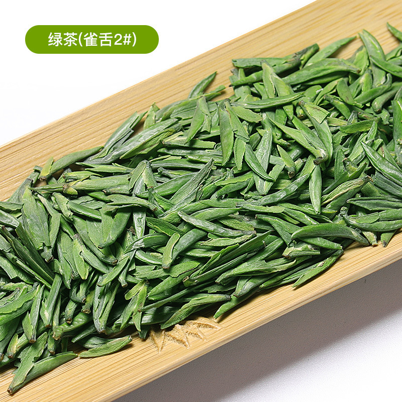 2026 New Tea Sichuan Que Tuo Green Tea Spring Tea Bamboo Leaf Roasted Green Tea Pre-Harvest Tender Bud Tea Mengding Que Tuo