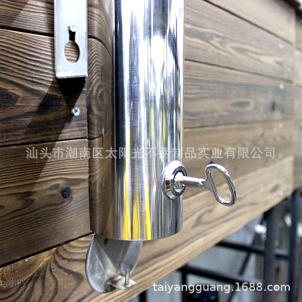 Ashtray stainless steel for hotel for commercial use