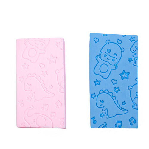 Dora Dobe Infant & Toddler Bath Sponge Brush with Cartoon Prints—Baby's Perfect Companion, Kids' Hair & Body Scrubbing Brush, Model 6269