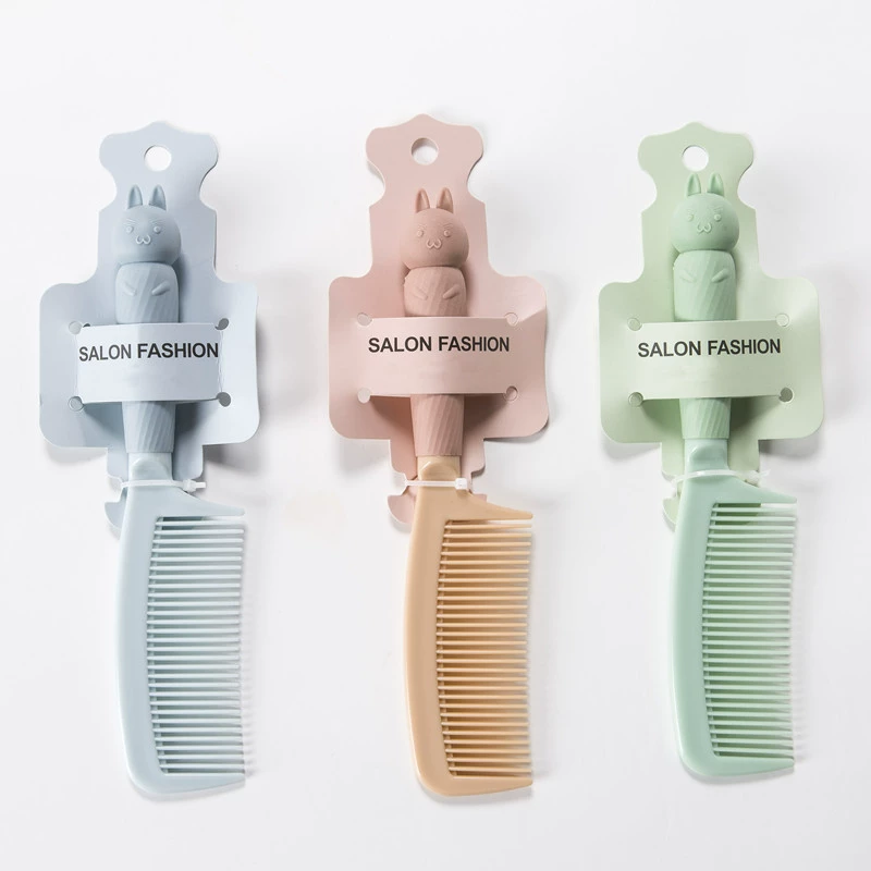 Милый и мягкий силиконовый расческа-кролик для домашнего использования, подходит для девочек, в стиле инс, практичный для общежитий, для массажа, оптом, для ухода за волосами.