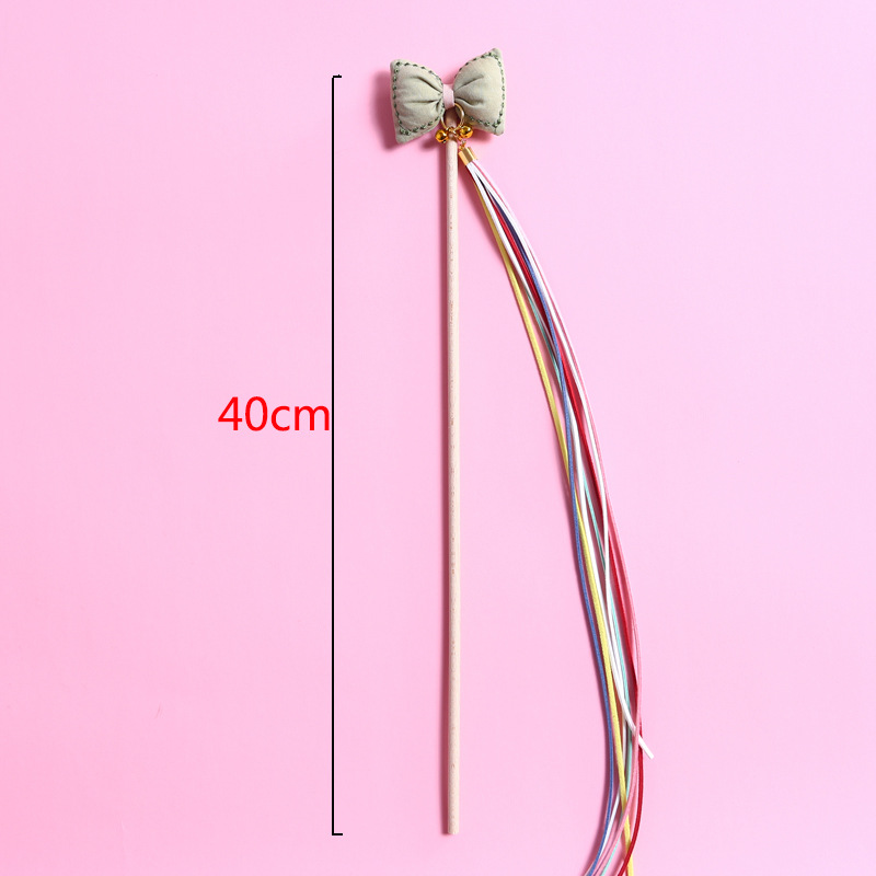 Arco tridimensional Arco Iris borla Campana de hadas gato divertido palo Comercio exterior gato mascota juguete interactivo divertido Ancla Varilla