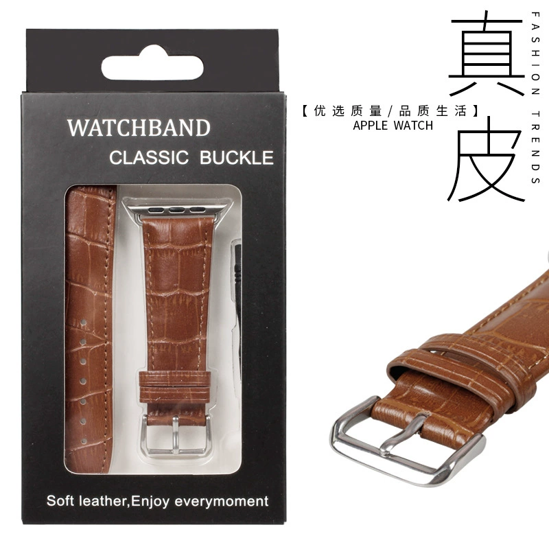 Кожаный ремешок Apple Leather подходящий
