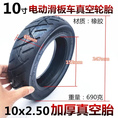 10 inch electric scooter tire Elektrikli avtomobil şinləri