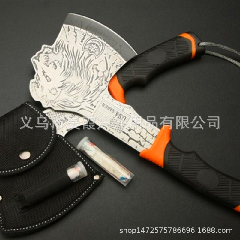 多功能野营斧子狮子王辛巴斧FD-33 小手斧 批发开山斧营地斧头