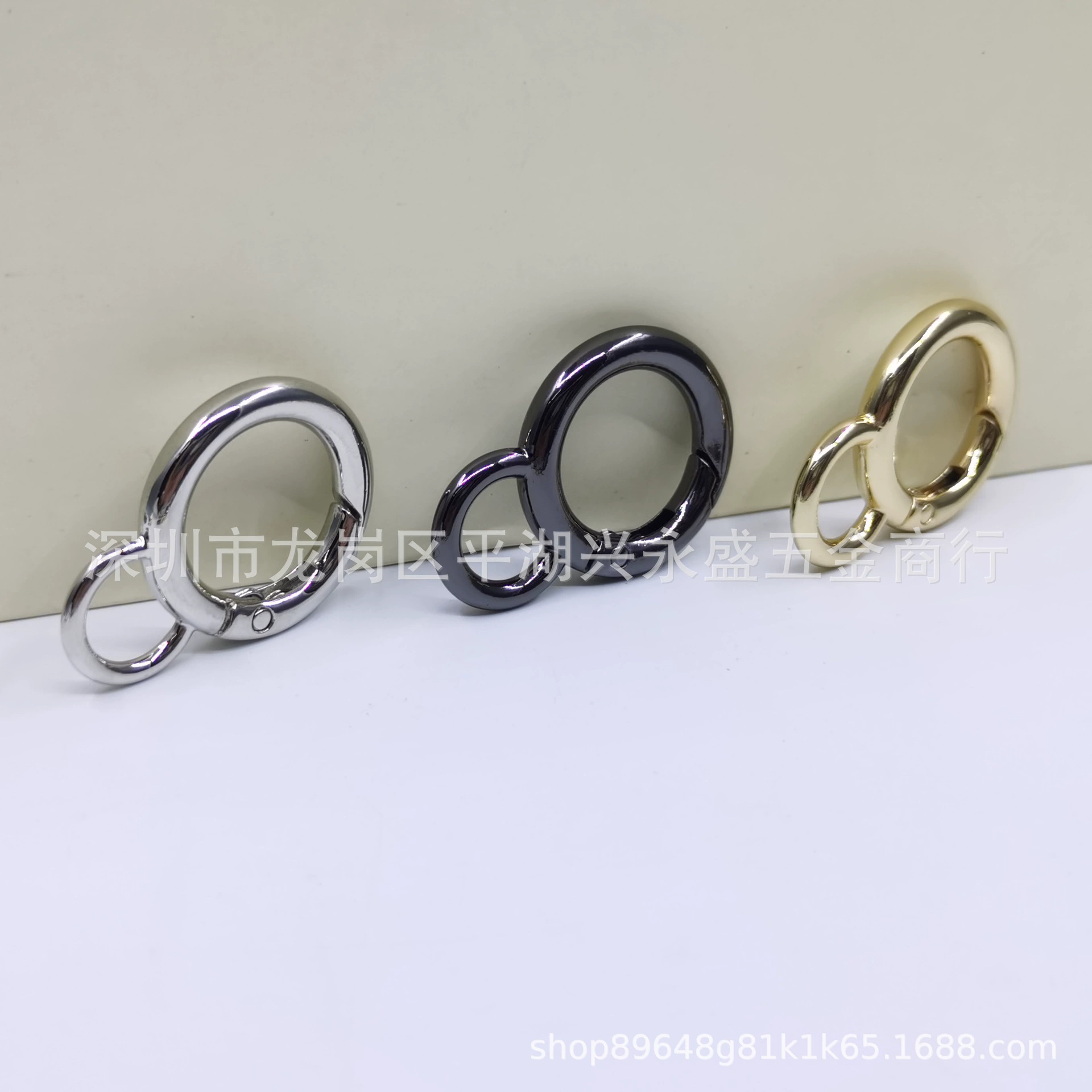 В наличии поставка 8 пряжек мяч для волос пружинное кольцо Открытое кольцо сплав энергия медведь Пряжка Мобильная мощность 8 брелок