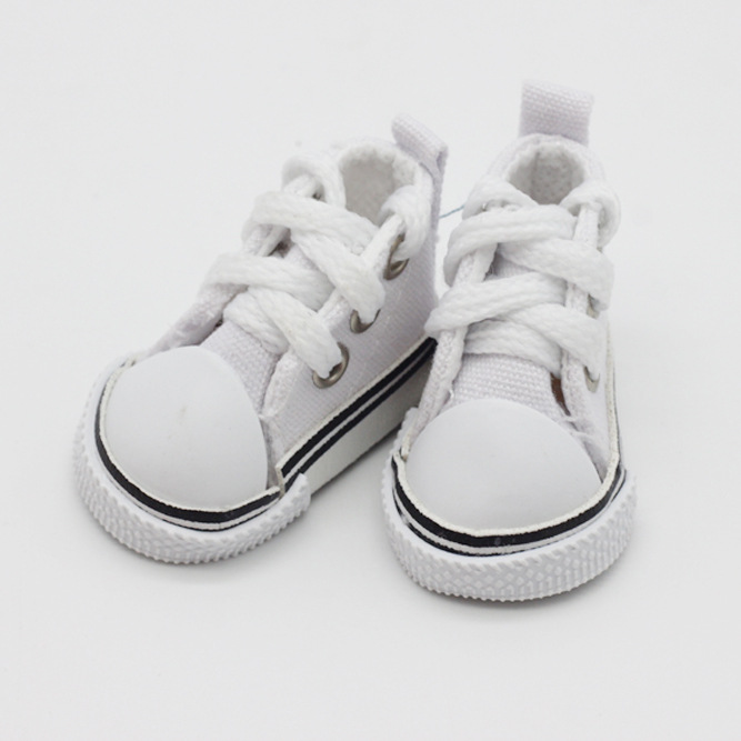 5cm muñeca bjd zapatos de lona Exo muñeca zapatos 6 puntos muñeca 1/6 pequeño ragdoll