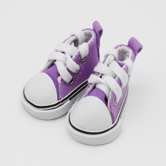 5cm muñeca bjd zapatos de lona Exo muñeca zapatos 6 puntos muñeca 1/6 pequeño ragdoll