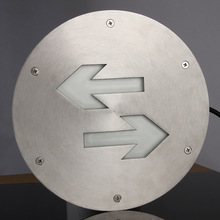 全不钢面板地埋灯 全钢地面疏散应急灯 消防led指示灯 消防应急灯