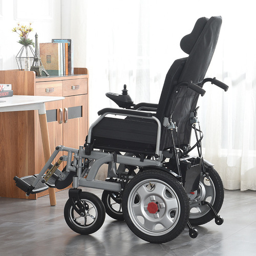 Xinkangyang Electric Wheelchair Smart Fully Automatic Foldable Lightweight Multifunctional Dual-Wheeled Mobility Vehicle for Elderly People with Disabilities