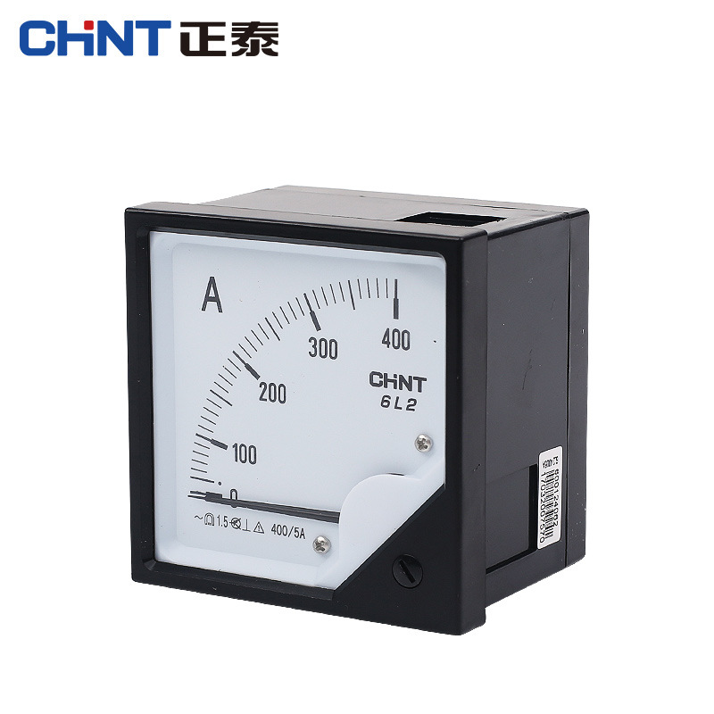 正泰安装式电压表42L6-450V 150/5 200/5 300/5A指针式交流电流表