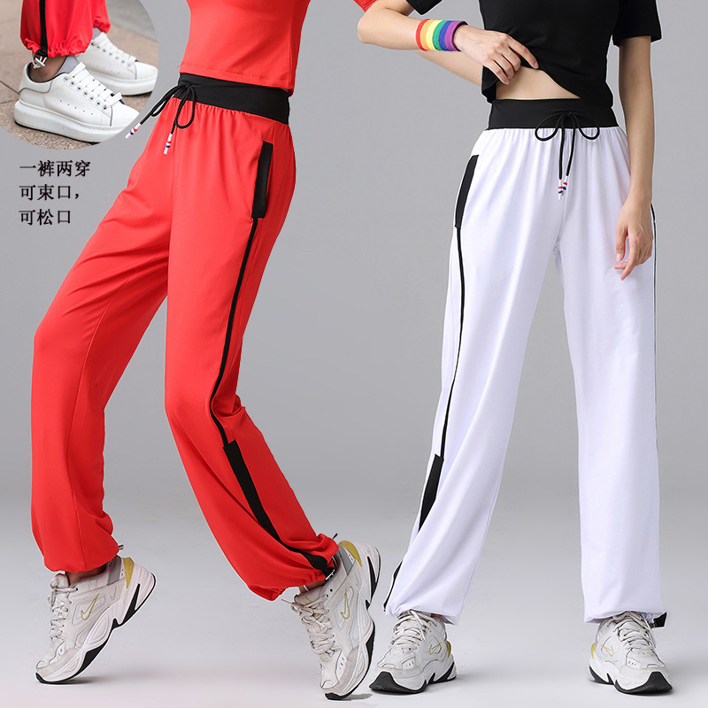 Ting Hua Zi Square Dance Costume Quick-drying Sports High-elasticity Dance Group Activities La La Aerobics Dance Training Pants Ting Hua Zi Square Dance Costume Quick-drying Sports High-elasticity Dance Group Activities La La Aerobics Dance Training Pants
