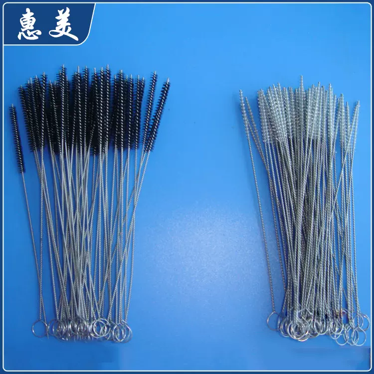 惠美制刷304不锈钢工业铁线管道尼龙试管清洁毛刷子